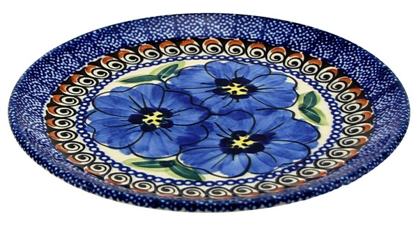 Polish Pottery Dessert & Appetizer Plate 6.5