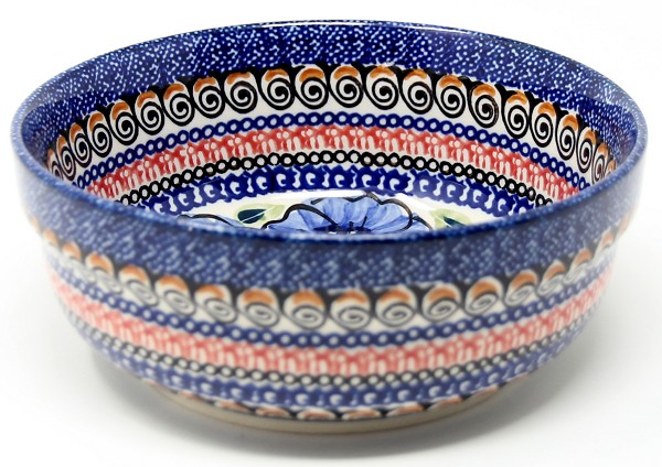 Polish Pottery Cereal & Salad Bowl 6