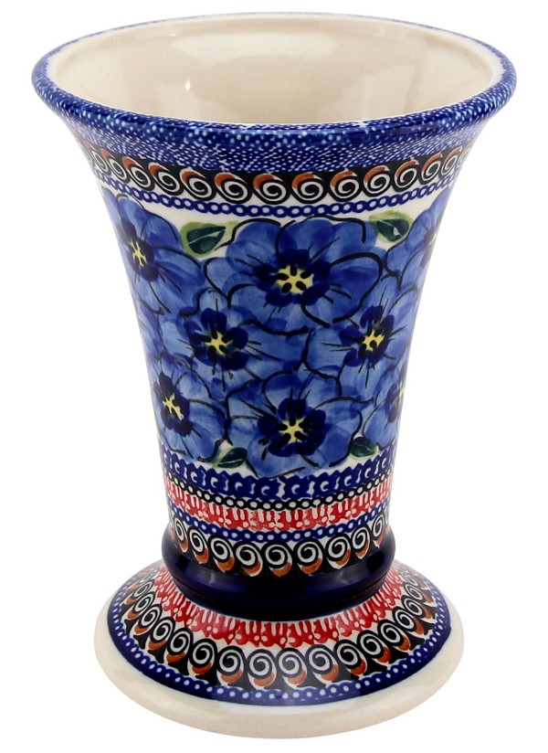 Polish Pottery Vase 7.5