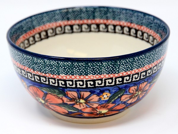 Polish Pottery Cereal & Ice Cream Bowl 5.375