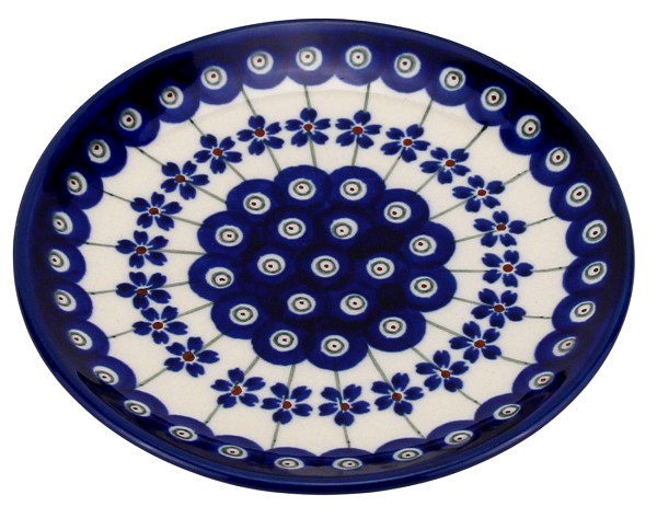 Polish Pottery Dessert & Appetizer Plate 6.5