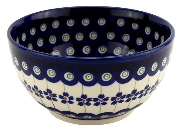 Polish Pottery Cereal & Ice Cream Bowl 5.375