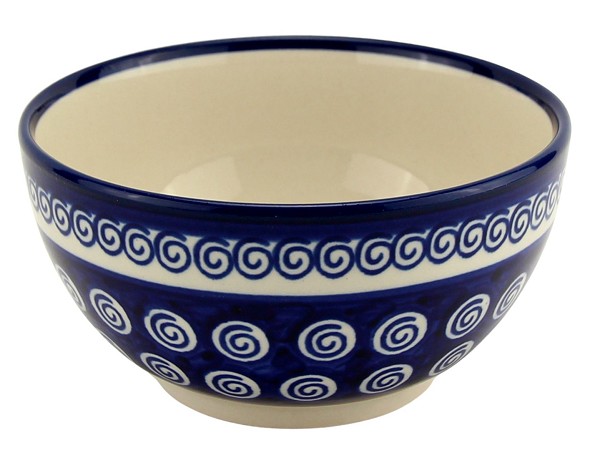 Polish Pottery Cereal & Ice Cream Bowl 5.375