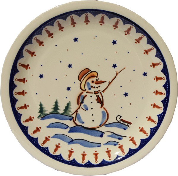  Polish Pottery Dinner Plate 10 ¾