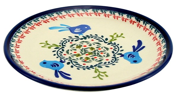 Polish Pottery Dessert & Appetizer Plate 6.5