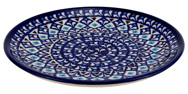 Polish Pottery Salad & Dessert Plate 7.5