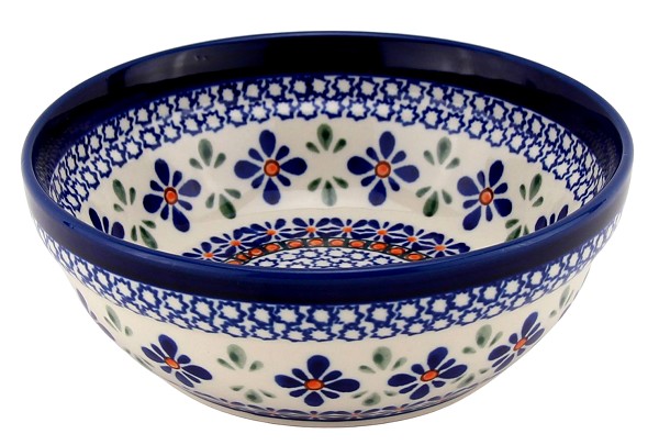 Polish Pottery Cereal & Salad Bowl 6.5