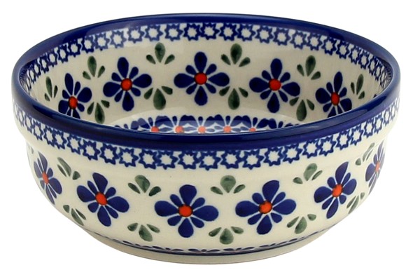 Polish Pottery Cereal & Salad Bowl 6