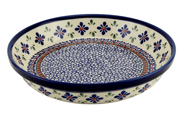 Polish Pottery Pie & Quiche Dish 9.75