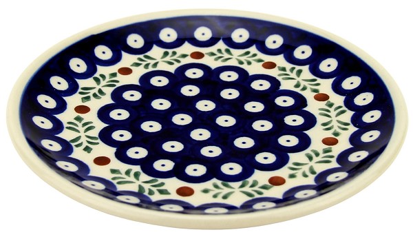 Polish Pottery Dessert & Appetizer Plate 6.5