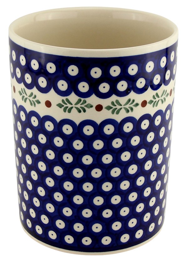 Polish Pottery Utensil Holder Crock 7