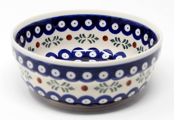 Polish Pottery Cereal & Salad Bowl 6