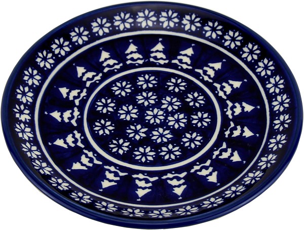 Polish Pottery Salad & Dessert Plate 7.5