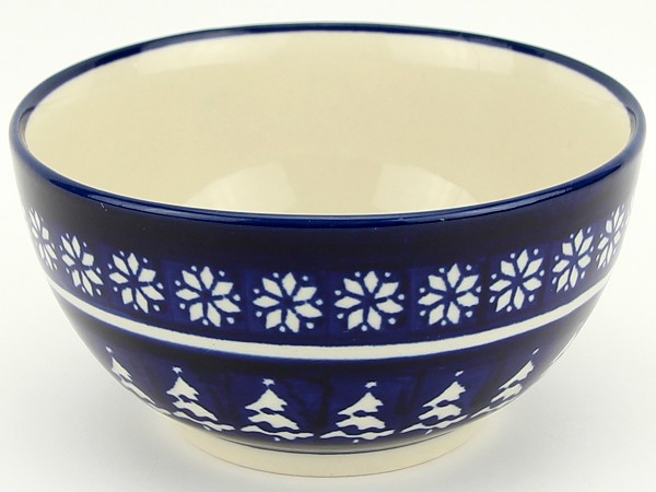 Polish Pottery Cereal & Ice Cream Bowl 5.375