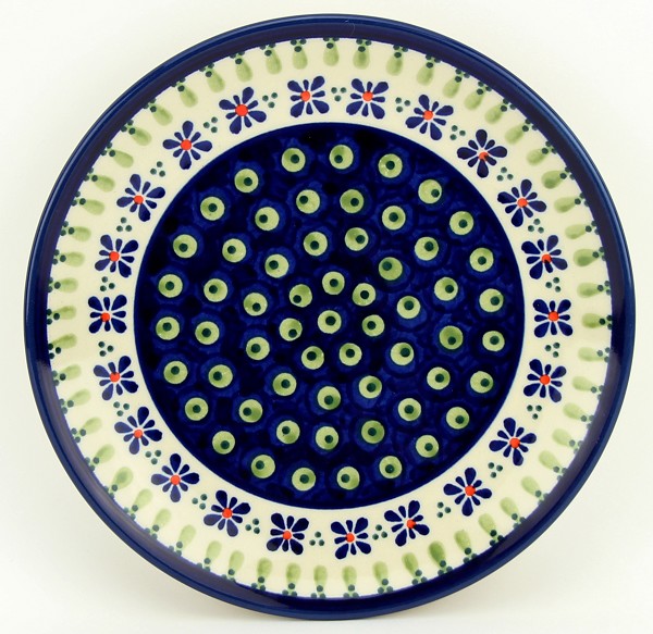 Polish Pottery 7.5” Salad & Dessert Plate – Handmade Stoneware by Zaklady Boleslawiec