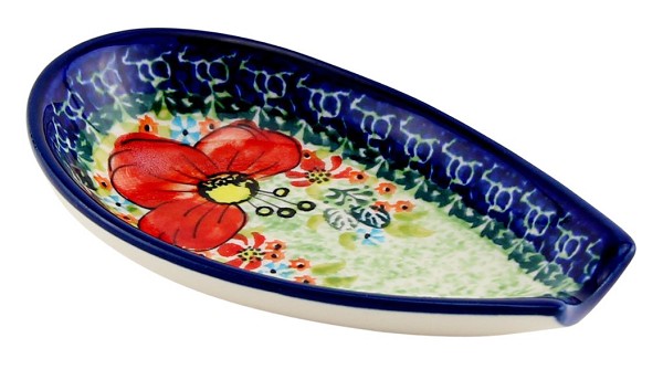 Polish Pottery Spoon Rest 5