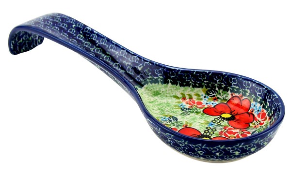 Polish Pottery Large Spoon Rest 12