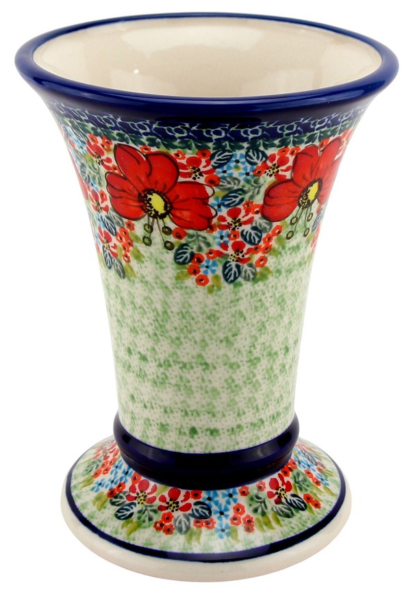 Polish Pottery Vase 7.5