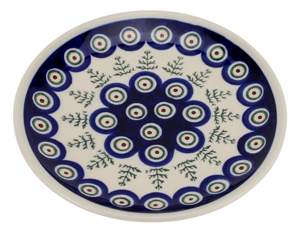Polish Pottery Dessert & Appetizer Plate 6.5
