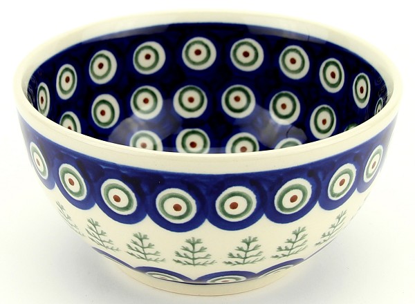 Polish Pottery Cereal & Ice Cream Bowl 5.375