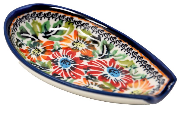 Polish Pottery Spoon Rest 5