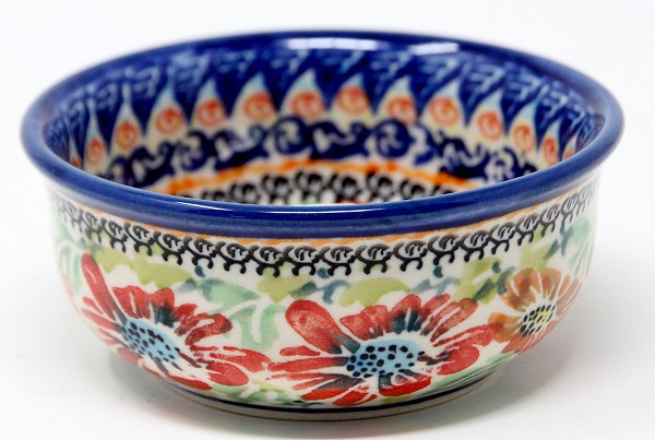Polish Pottery Small Bowl 3.75