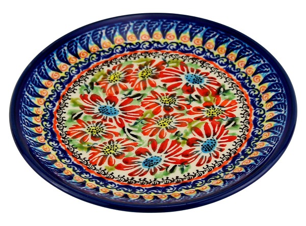 Polish Pottery Dessert & Appetizer Plate 6.5
