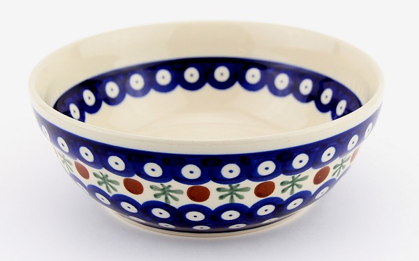 Polish Pottery Cereal & Salad Bowl 6.5