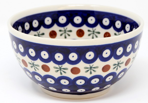 Polish Pottery Cereal & Ice Cream Bowl 5.375