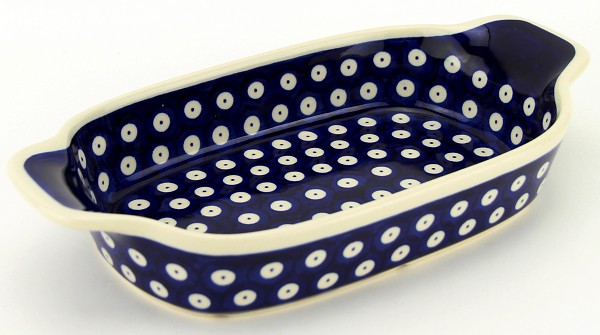 Polish Pottery Rectangular Serving Dish 10