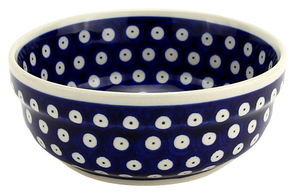 Polish Pottery Cereal & Salad Bowl 6