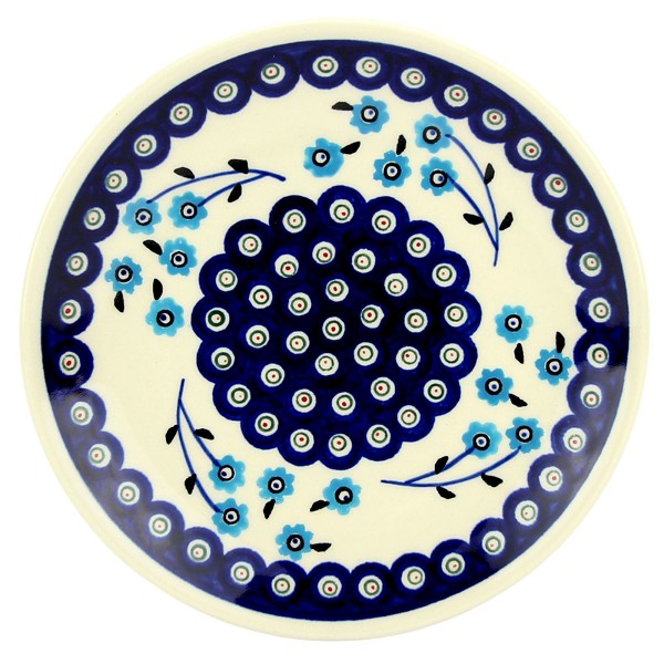Polish Pottery 7.5” Salad & Dessert Plate – Handmade Stoneware by Zaklady Boleslawiec