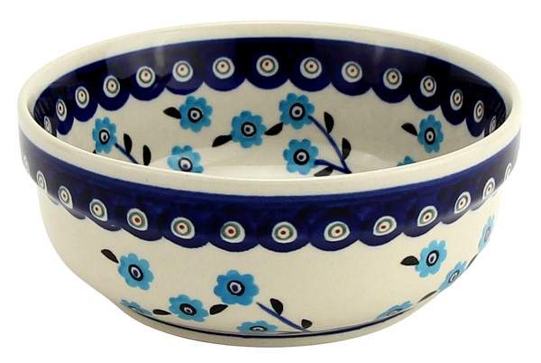 Polish Pottery 6” Cereal & Salad Bowl – Handmade Stoneware by Zaklady Boleslawiec