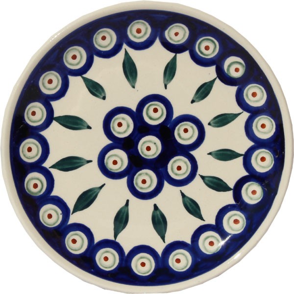 Polish Pottery Dessert & Appetizer Plate 6.5