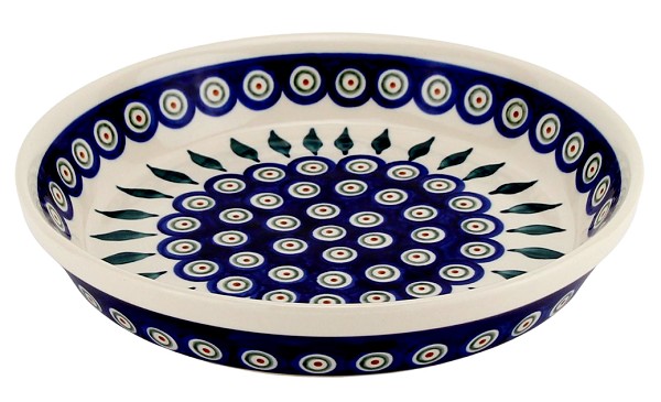 Polish Pottery Pie & Quiche Dish 9.75