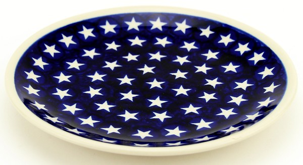 Polish Pottery Salad & Dessert Plate 7.5