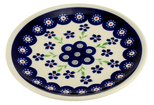 Polish Pottery Dessert & Appetizer Plate 6.5