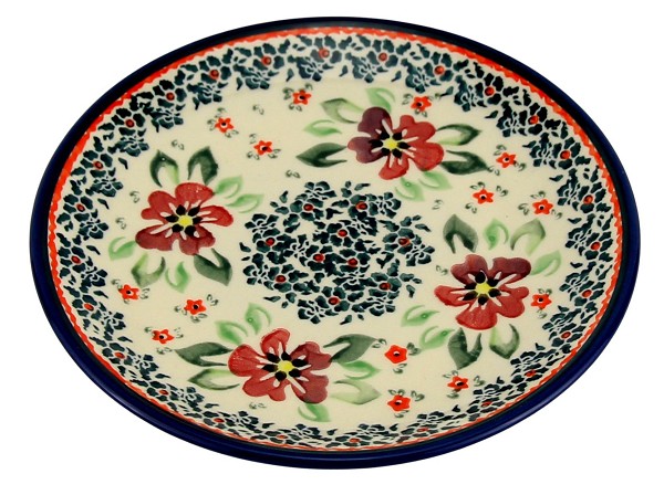 Polish Pottery Salad & Dessert Plate 7.5