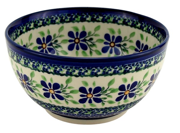 Polish Pottery Cereal & Ice Cream Bowl 5.375