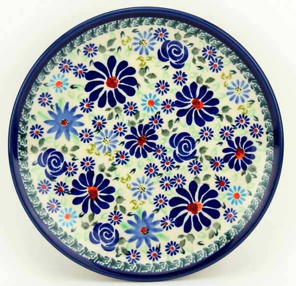 Polish Pottery Salad & Dessert Plate 7.5