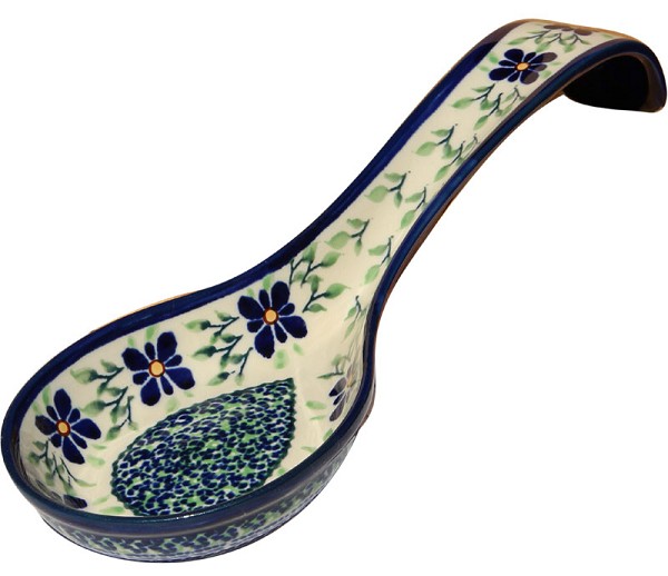 Polish Pottery Large Spoon Rest 12