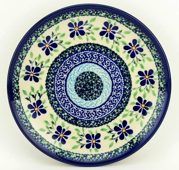 Polish Pottery Salad & Dessert Plate 7.5