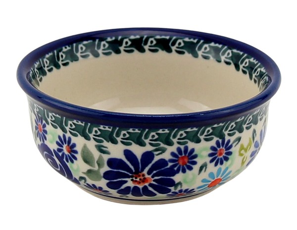 Polish Pottery Bowl – Handmade in Boleslawiec, Poland – 3.75-Inch Diameter Stoneware Bowl