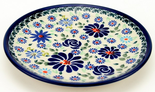 Polish Pottery Dessert & Appetizer Plate 6.5