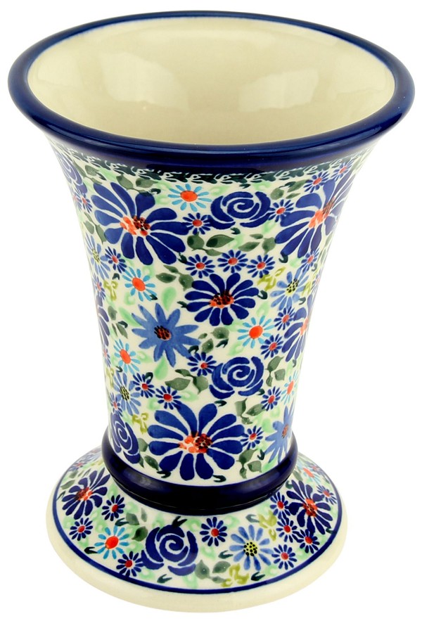 Polish Pottery Vase 7.5