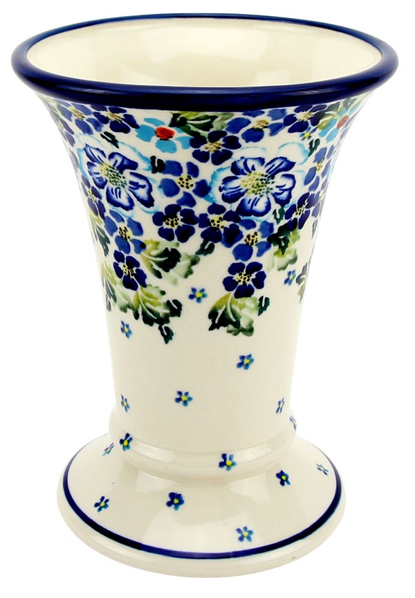 Polish Pottery Vase 7.5