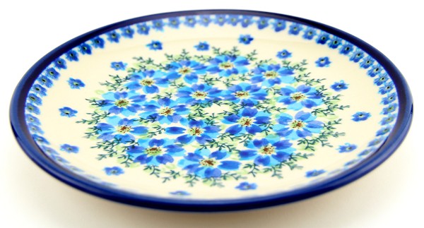 Polish Pottery Salad & Dessert Plate 7.5