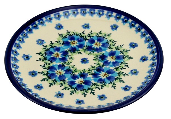 Polish Pottery Dessert & Appetizer Plate 6.5