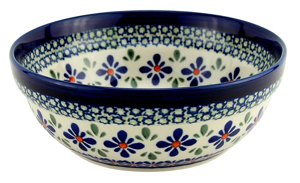 Polish Pottery Cereal & Salad Bowl 6.5