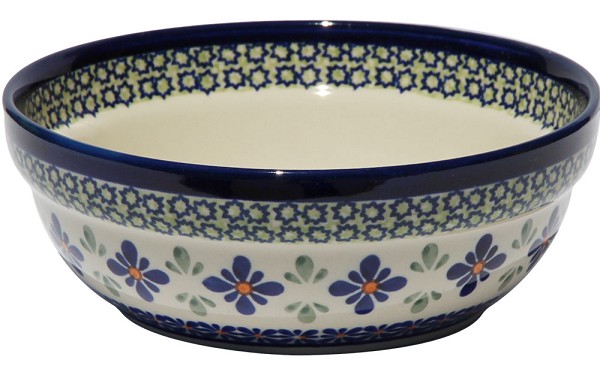 Polish Pottery Cereal & Salad Bowl 6.5